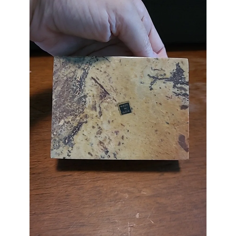 Vintage Marble Jewelry Box‎ 4